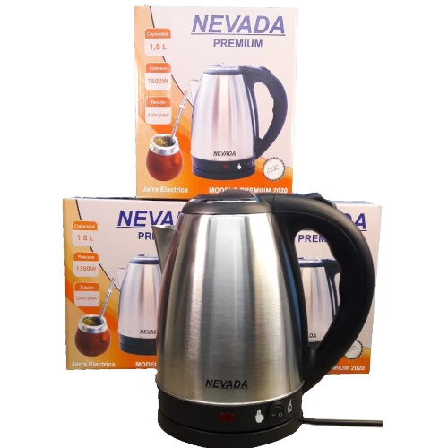 Pava Eléctrica Corte Mate Y Cafe Osr Acero Inoxidable 2 Lts - $ 9.499