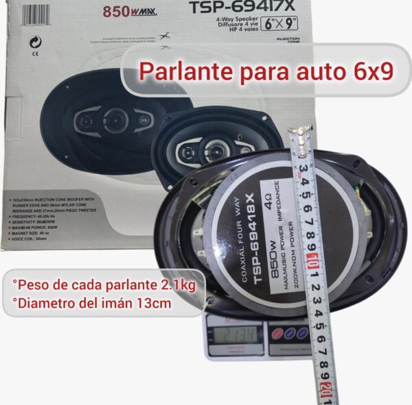 Parlantes De Auto 6×9 TSP-69424X