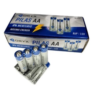 caja de 60 pilas oryx AA