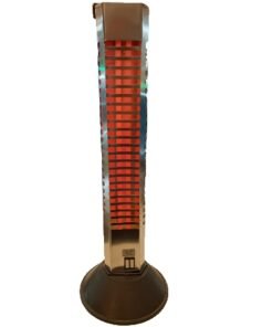 Estufa de cuarzo 2 velas METAl