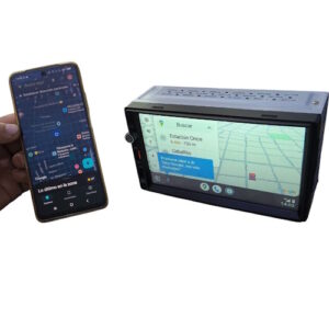 Autoestereo con pantalla touch 7" ANDROID AUTO Y APPLE CAR PLAY INALAMBRICO