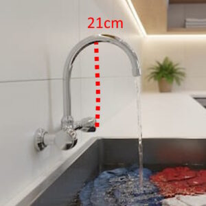 Griferia doble comando de pared 877