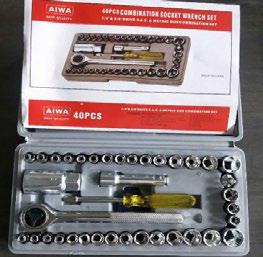 llave de tubo de 40pcs chico