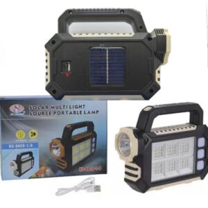 Linterna Solar Led Carga Solar Y Usb af627
