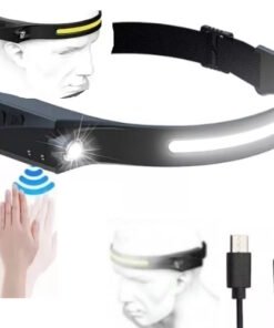 Linterna minero tira led con sensor