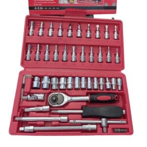 Llave de tubo de 46pc