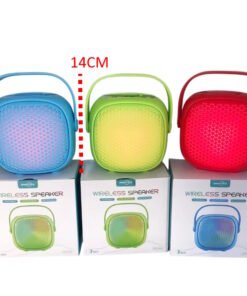 Parlante 3" 1942 con luz usb sd fm bluetooth