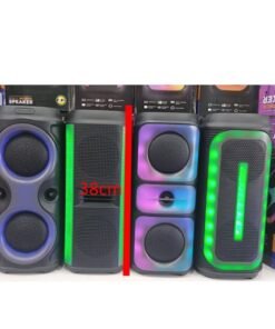 Parlante doble de 4" luces RGB
