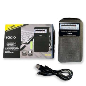 Radio am fm Recargable CMiK 308