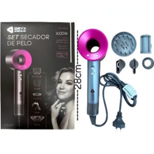 Secador De Pelo Oryx con Accesorios Difusor Concentrador Suavisador Alisador Rizador