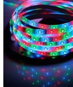 Tira Led 5mts 3528 Rgb, Kit Completo, control fuente y controlador