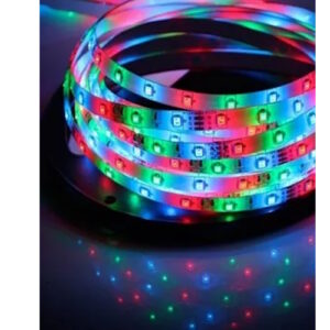 Tira Led 5mts 3528 Rgb, Kit Completo, control fuente y controlador