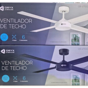Ventilador De Techo 52" 6 velocidades vt100