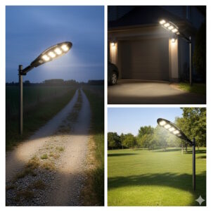 Alternative view of Reflector Exterior Solar cob 8 led 832