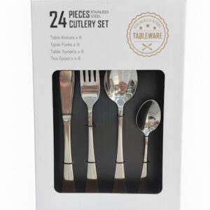 Set de cubiertos en valija 24pcs 722