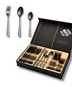 Set de cubiertos en caja 24pcs 718