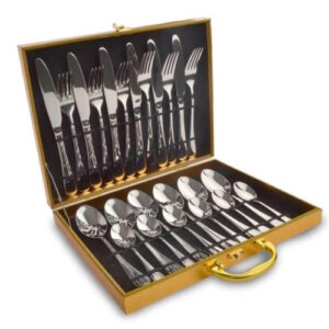 Alternative view of Set de cubiertos en valija 24pcs 721