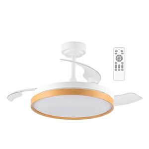 Ventilador Retractil De Techo Led