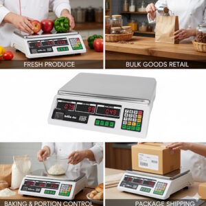 Alternative view of Balanza comercial de 40 KG sin mastil brilia