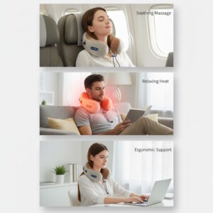 Alternative view of Masajeadora cervical Recargable