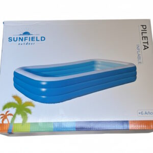 Pileta inflable 2.5x1.6x0.5 mts