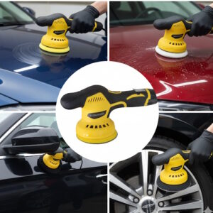 Alternative view of Pulidora inalambrica con 2 baterias y un monton de accesorios