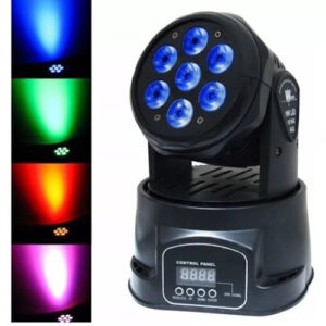 Robot 7 led cabezal movil DMX