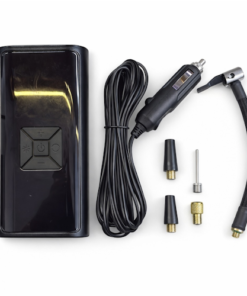 Compresor inflador a 12V de auto moto pelota bicicleta