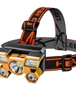 Linterna Minero 9 LED Recargable