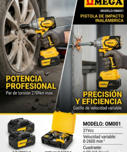 Alternative view of Pistola De Impacto Omega Con 2 Baterias