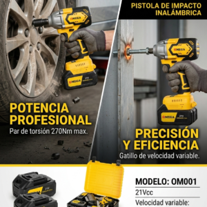 Alternative view of Pistola De Impacto Omega Con 2 Baterias