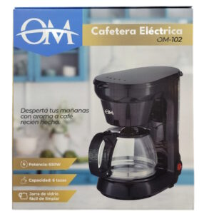 Cafetera de Filtro Electrica Om 750ml