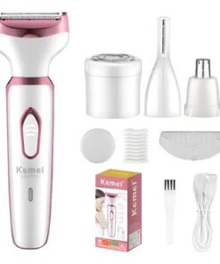 Depilador Perfilador Facial y Corporal 4 en 1 kemei
