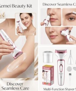 Alternative view of Depilador Perfilador Facial y Corporal 4 en 1 kemei