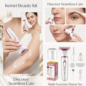 Alternative view of Depilador Perfilador Facial y Corporal 4 en 1