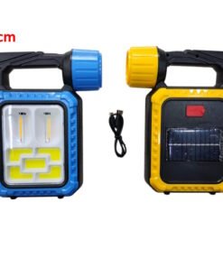 Linterna para camping recargable usb y solar 1516