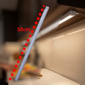 Liston led 50cm con sensor recargable