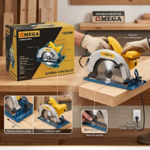 Sierra Circular Omega 1200w