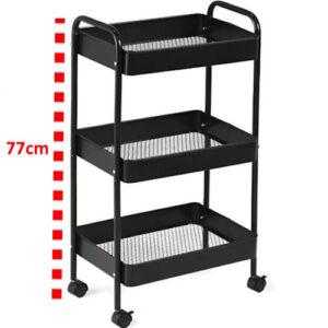 Carro organizador con 3 estantes grande 2668
