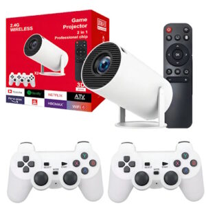 Proyector Con Android y Juegos incluye 2 joysticks