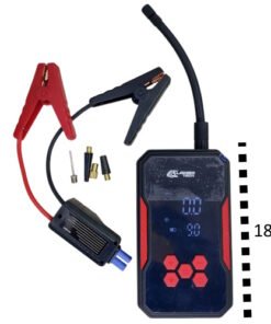 Compresor arrancador de auto recargable