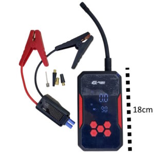 Compresor arrancador de auto recargable
