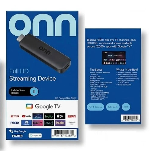 ONN ORIGINIAL CON GOOGLE TV