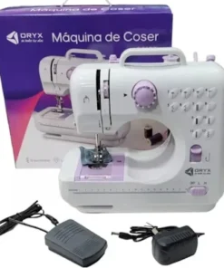 Maquina De Coser Oryx Compacta Portable 12 Tipos De Puntada
