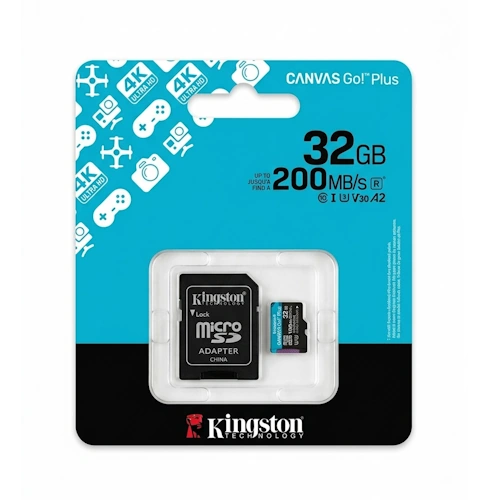 Tarjeta De Memoria Micro SD 32gb Kingston Original Apto Para Camaras de Seguridad