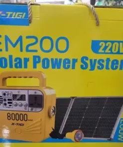 Caja X-TIGI EM200 Solar Power System